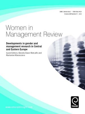 cover image of Women in Management Review, Volume 20, Issue 5